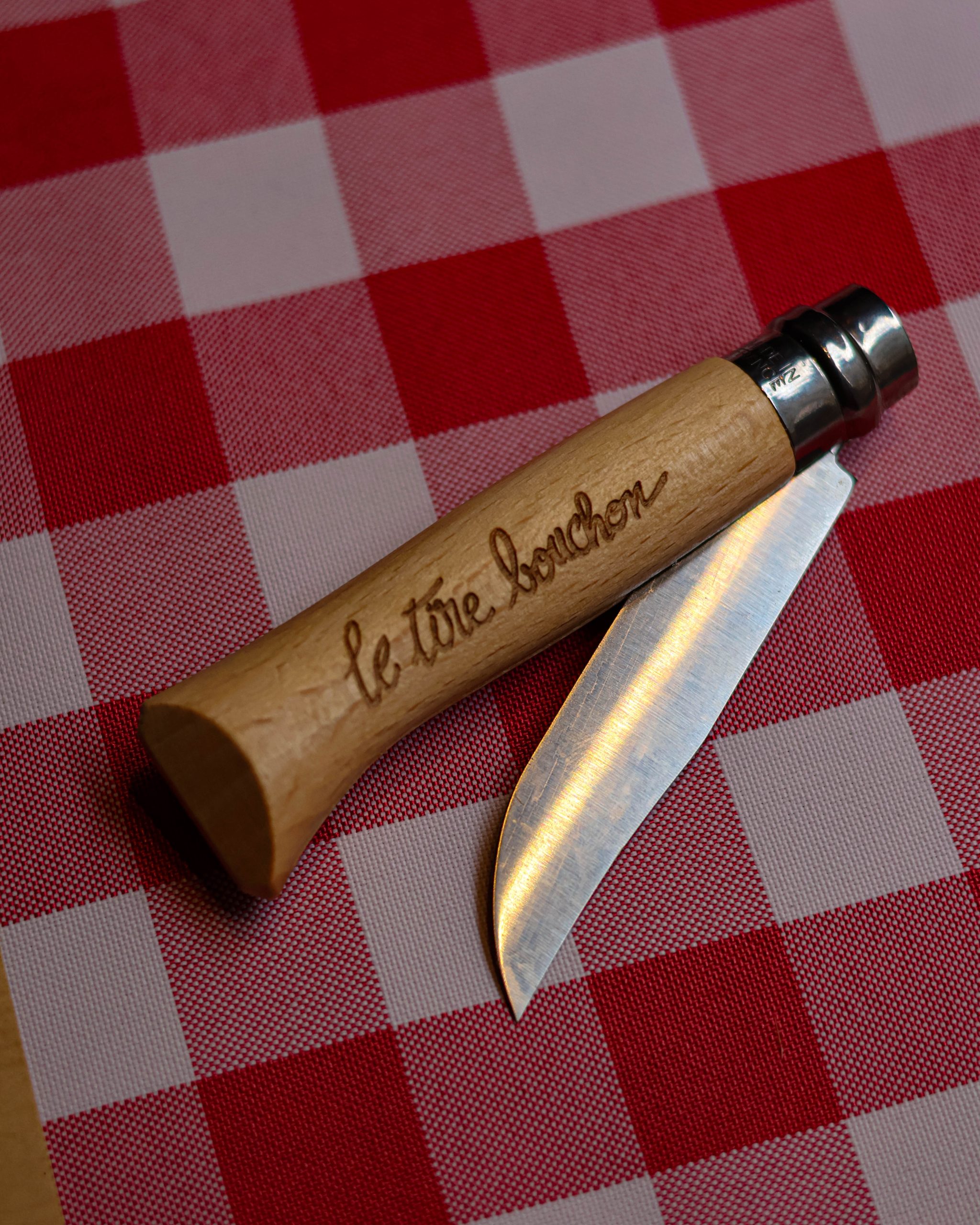 Opinel n°8 en bois de hêtre